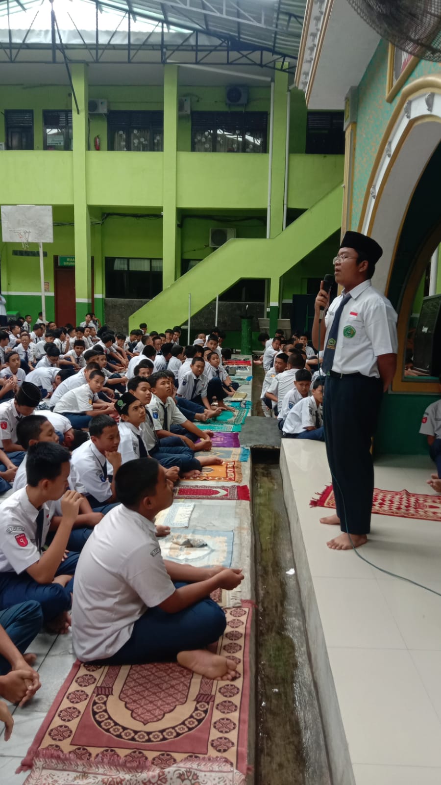 MTsN 1 Bandar Lampung Semarakkan Gebyar Ramadan dengan Kultum Zuhur