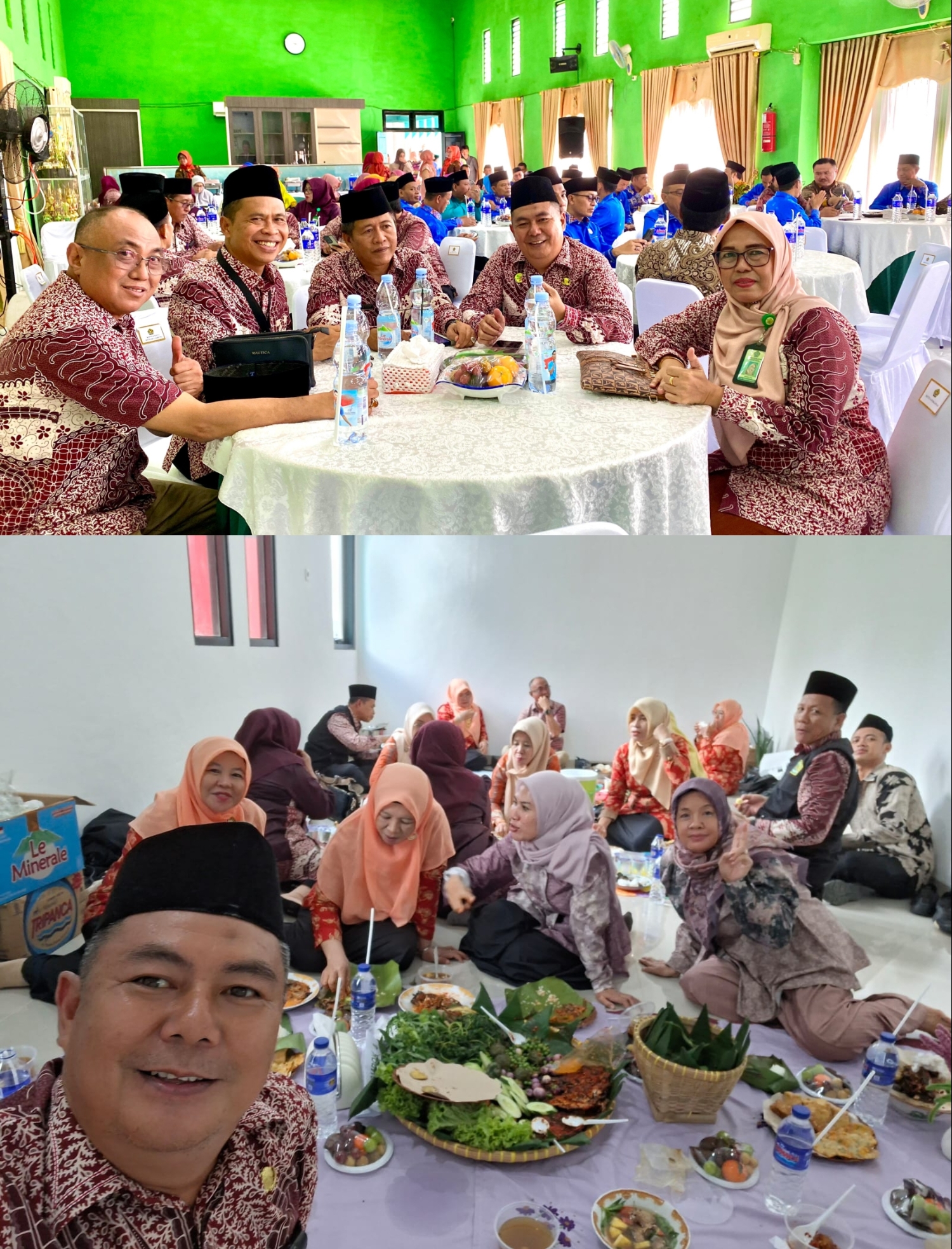 MTsN 1 Bandar Lampung Turut Meriahkan Lomba Seruit Tampah di Kantor Kemenag Kota Bandar Lampung
