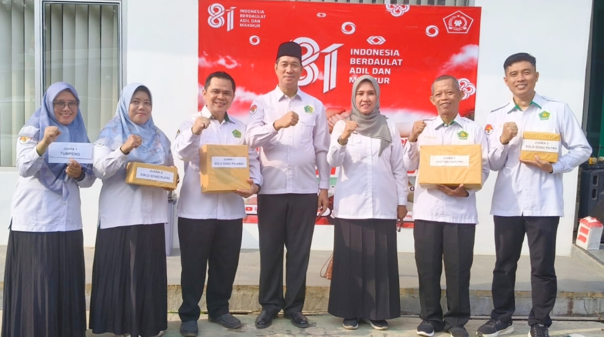Kado Kemerdekaan, MTsN 1 Bandar Lampung Borong Sejumlah Juara dalam Semarak HUT ke-81 RI di Kemenag Kota Bandar Lampung