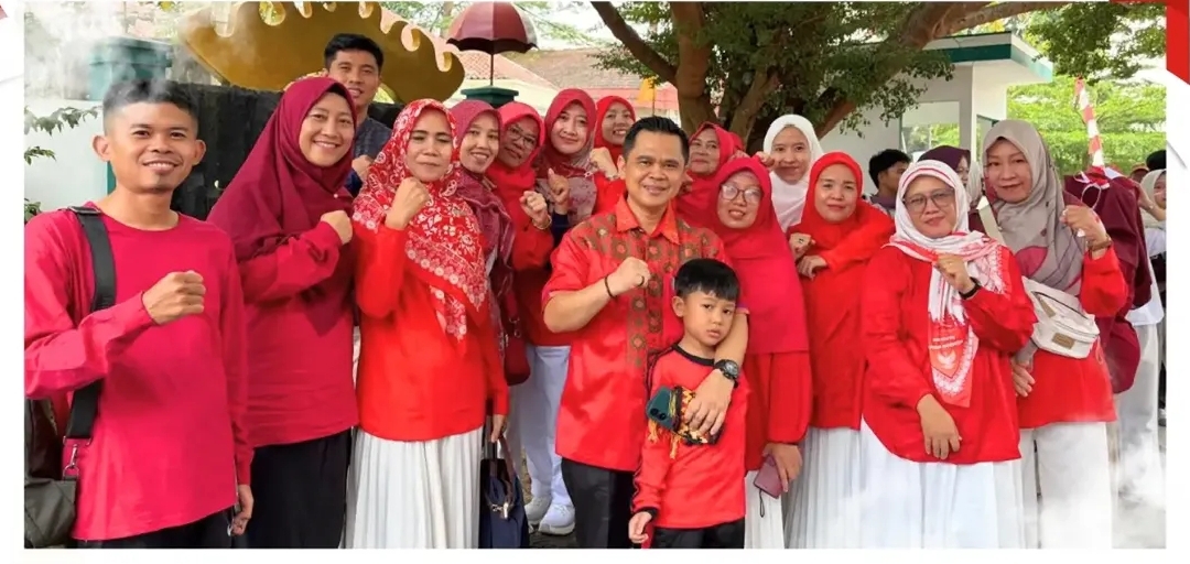 Semarak HUT RI ke-81: MTsN 1 Bandar Lampung "Turun Full Team" Ramaikan Lomba Kemerdekaan di Kemenag Kota