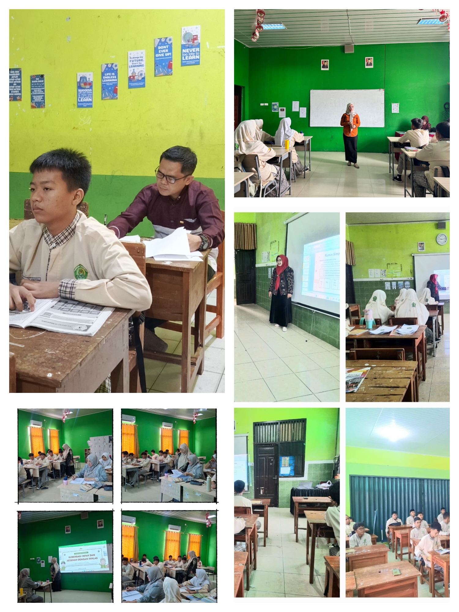 Supervisi Akademik Hari Keempat, MTsN 1 Bandar Lampung Perkuat Kompetensi dan Profesionalisme Guru