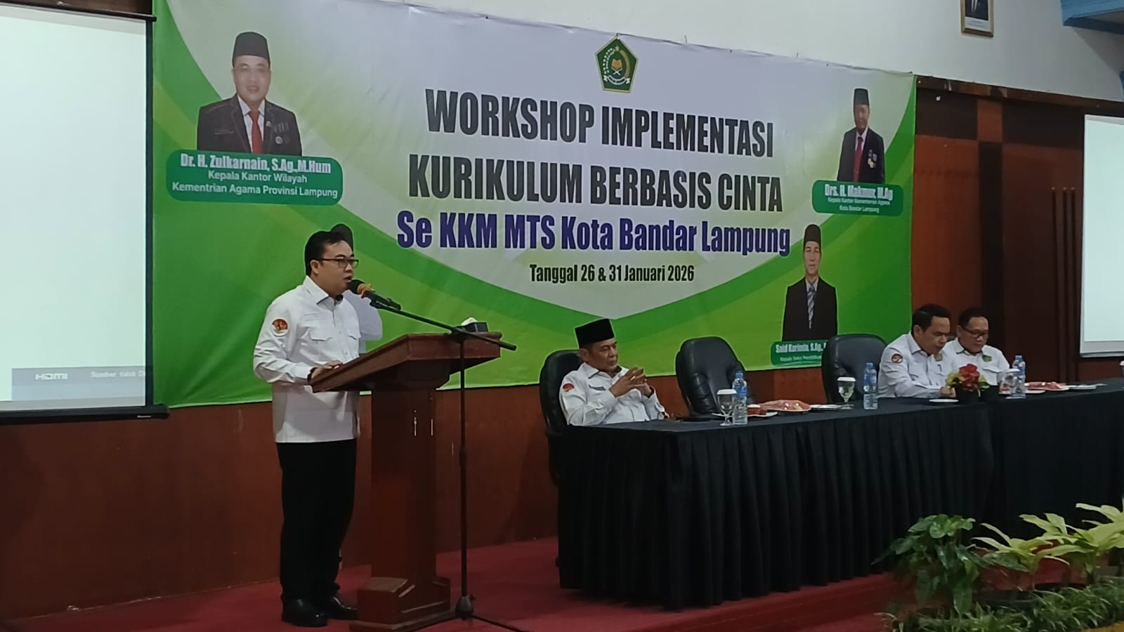 Workshop Kurikulum Berbasis Cinta KKM MTs Kota Bandar Lampung Tekankan Transformasi Budaya Belajar